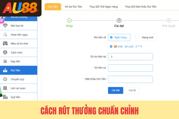 Cách rút thưởng chuẩn chỉnh Cách rút thưởng chuẩn chỉnh