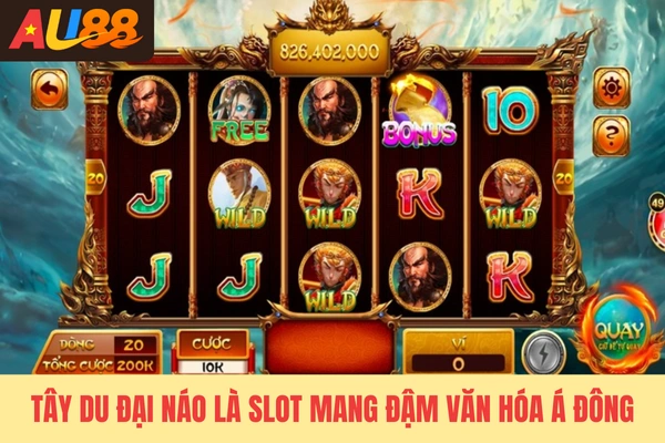 Tây du đại náo là slot mang đậm văn hóa Á Đông