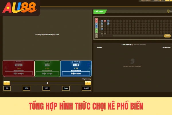 Tổng hợp hình thức chọi kê phổ biến